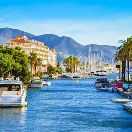 S46-Casa De Vacaciones Climatizada Con Piscina, En El Centro Junto Al Mar, Barbacoa Y Wiifi エンプリアブラバ エクステリア 写真