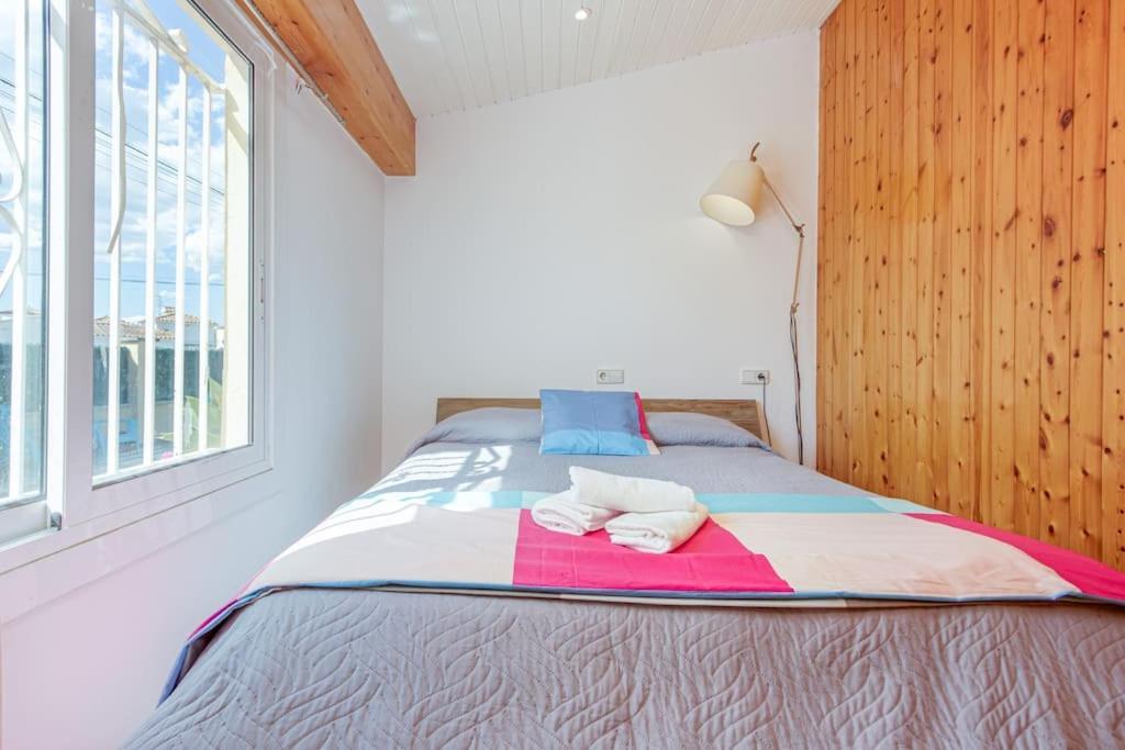 S46-Casa De Vacaciones Climatizada Con Piscina, En El Centro Junto Al Mar, Barbacoa Y Wiifi エンプリアブラバ エクステリア 写真